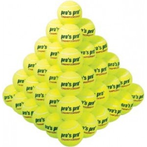 Мяч теннисный Pros Pro Championship 60шт/уп желто/зеленый