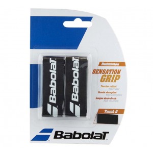 Намотка для бадминтонных ракеток Babolat GRIP SENSATION (чёрный) 2 шт. (670064-105)