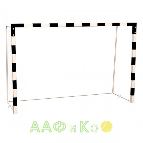 Ворота ZSO для мини-футбола, гандбола с разметкой, профиль 80х80 мм (без сетки)