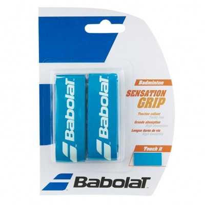 Намотка для бадминтонных ракеток Babolat GRIP SENSATION (синий)2 шт. (670064-136)