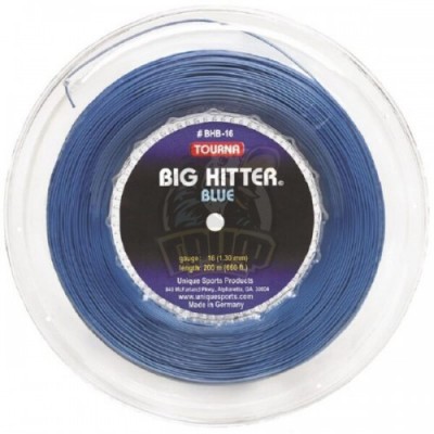 Струна теннисная Tourna Big Hitter blue 1,25/220 м (синий)