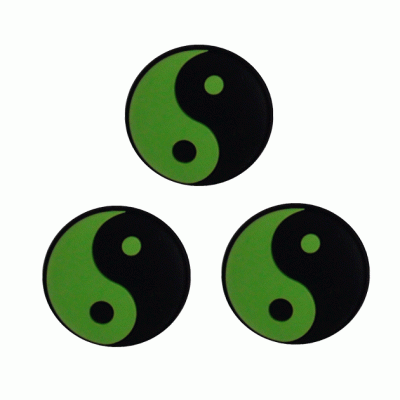 Виброгаситель Pros Pro Tai Chi Damper чёрно-зелёные 3шт.