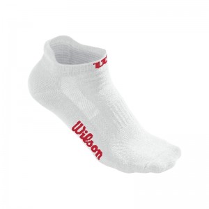 Носки спортивные Wilson Women's NoShow Sock 3 пары в упаковке (белый) 