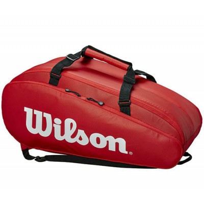 Чехол-сумка для ракеток Wilson Tour 2 Comp Large 9 Pack (красный)