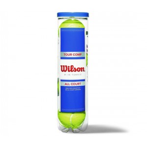 Мячи теннисные Wilson Tour Comp (4 шт. в упак.)  (WRT102600)