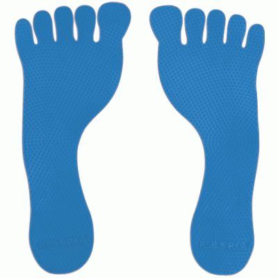 Маркировка ноги синяя